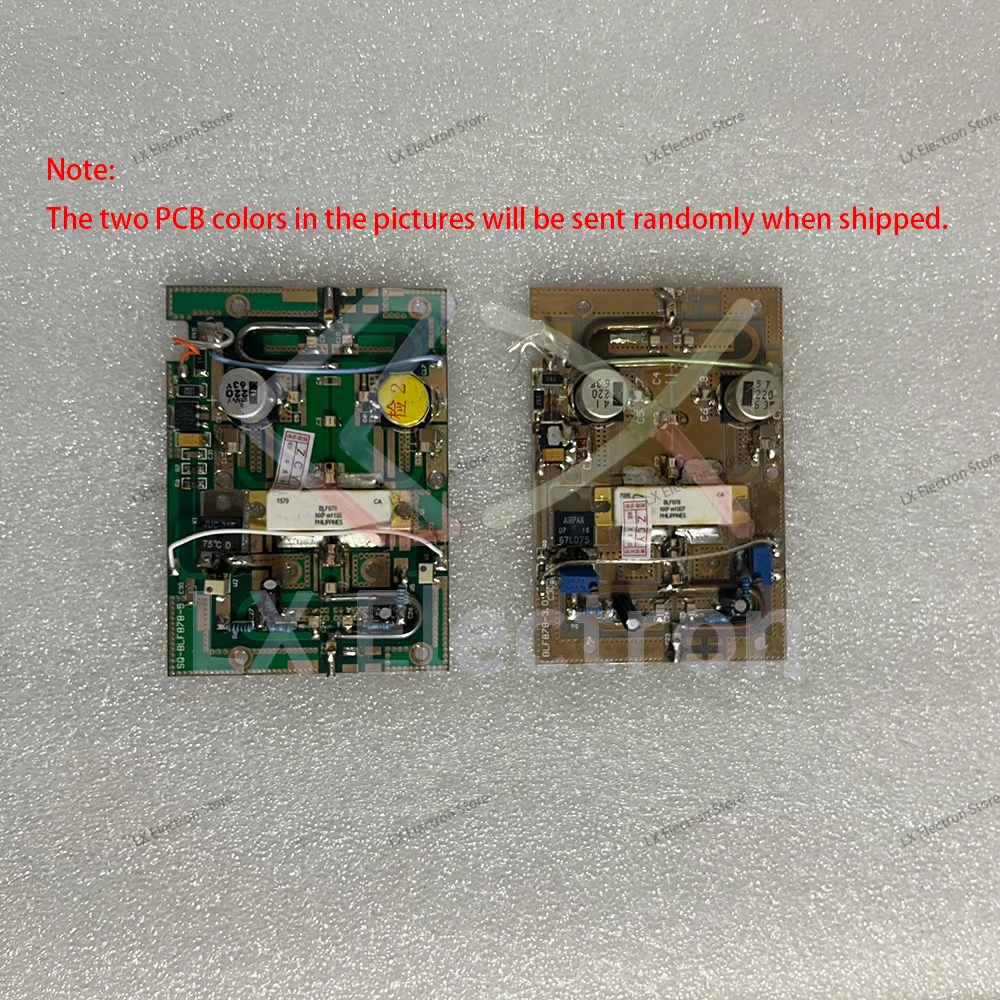 1pcs 300W high-power RF amplifier board, single BLF878 transistor. Frequency: 400-900MHz, input 2.4W (21dB) 42Vdc