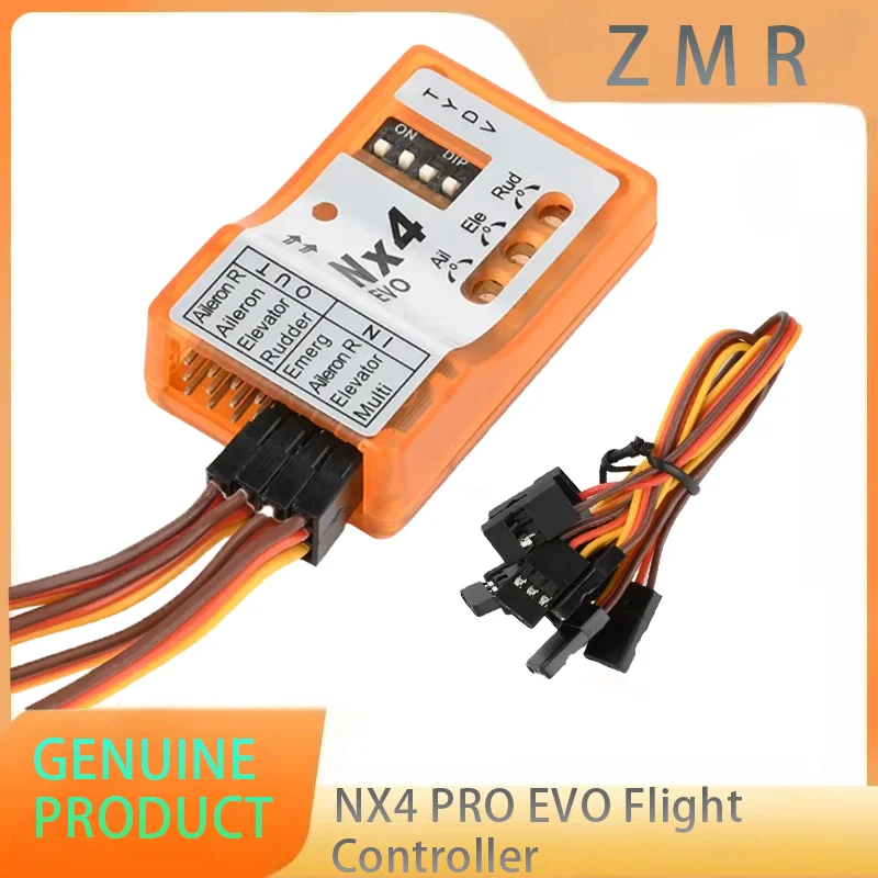 

NX4 PRO EVO Flight Controller With Tools 3D Flight Gyroscope Balance For Fixed-wing Aircraft Support Rate / Hold / Gyro Off Mode