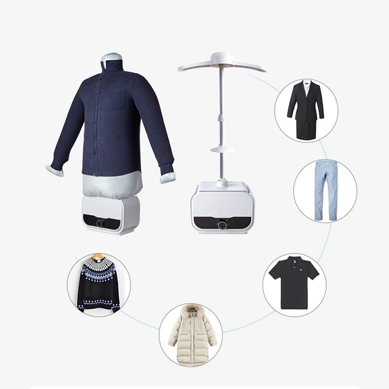 가정용 완전 자동 미니 의류 건조기 다목적 보관 접이식 전기 플라스틱 하우징