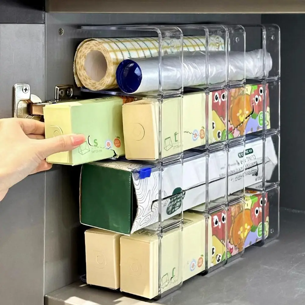 

Выдвижная многоярусная кухонная полка-органайзер с плавным выдвижением, высокопрочная рама, полка для шкафа