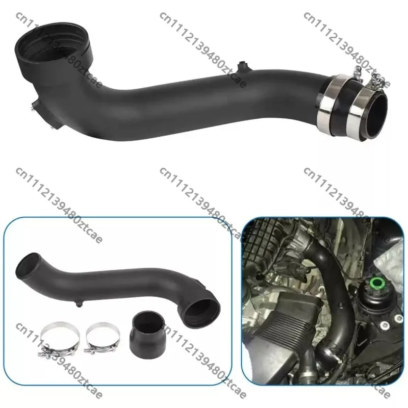 Modified Turbo Pipe Reinforced Intercooler Intake Boost Pipe Kit, Turbo Intake Mod Accessories