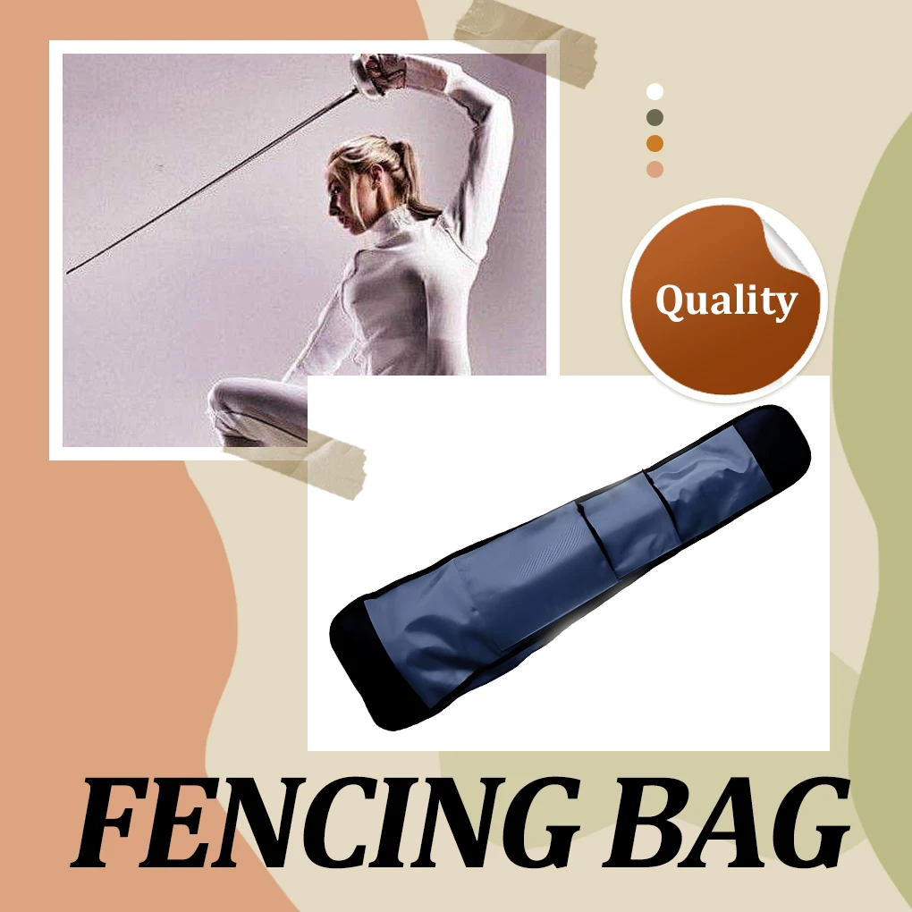 OxfordCloth Fencing Swords Sturdy Fencing Sword Bag Made With Oxford Cloth Lightweight And Portable