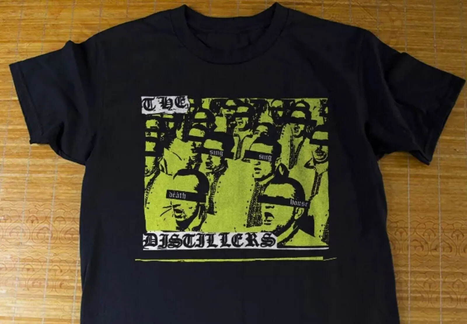 The Distillers Sing Sing Death House Punk Rock Album T-Shirt