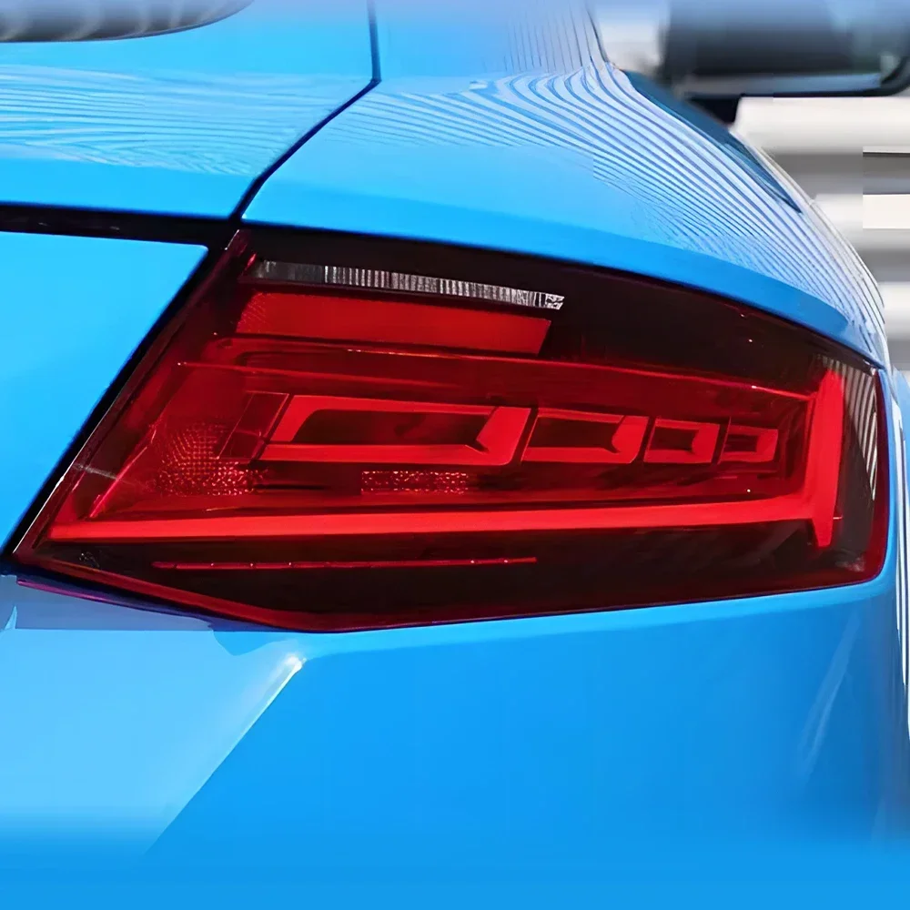 

Автомобильные задние фонари для Audi TT TTRS 2015-2018 светодиодные автоматические задние фонари в сборе, обновление, аксессуары для динамических указателей поворота