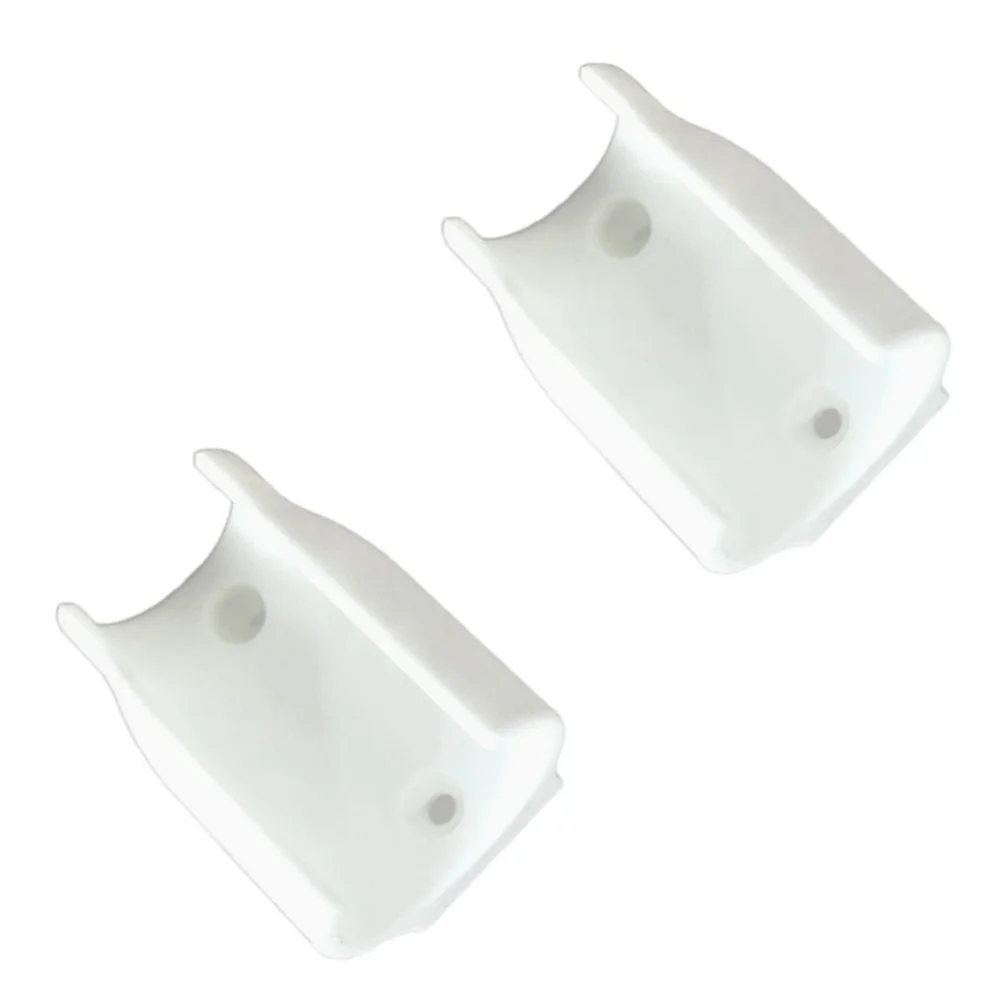 Set of 2 Non Slip Wall Mounted Hose Holders for Garden Hose Connections and Accessories Compact Storage Design