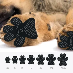 4pcs Dog Anti Slip Paw Grips Traction Pads Dog Paw Protection Stickers with Stronger Adhesive for Hard Floor or Injuries