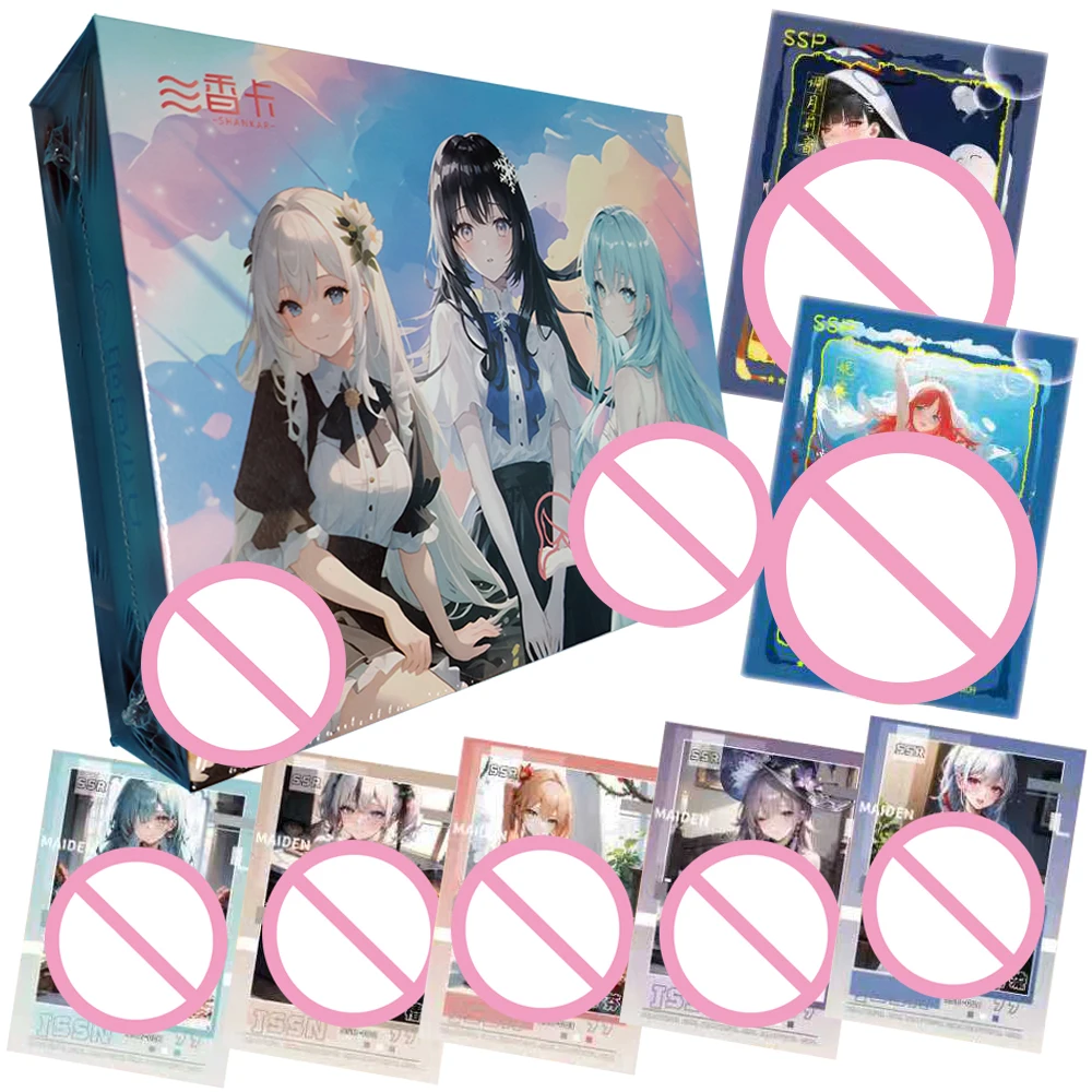 

Stunning Girl Collection Card Boy Christmas Treasure Gift Beautiful and Attractive Anime Game Goddess HD Exquisite Card Fun Toy