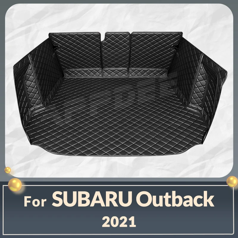 

Auto Full Coverage Trunk Mat For SUBARU OUTBACK 2021 Car Boot Cover Pad Cargo Liner Interior Protector Accessories