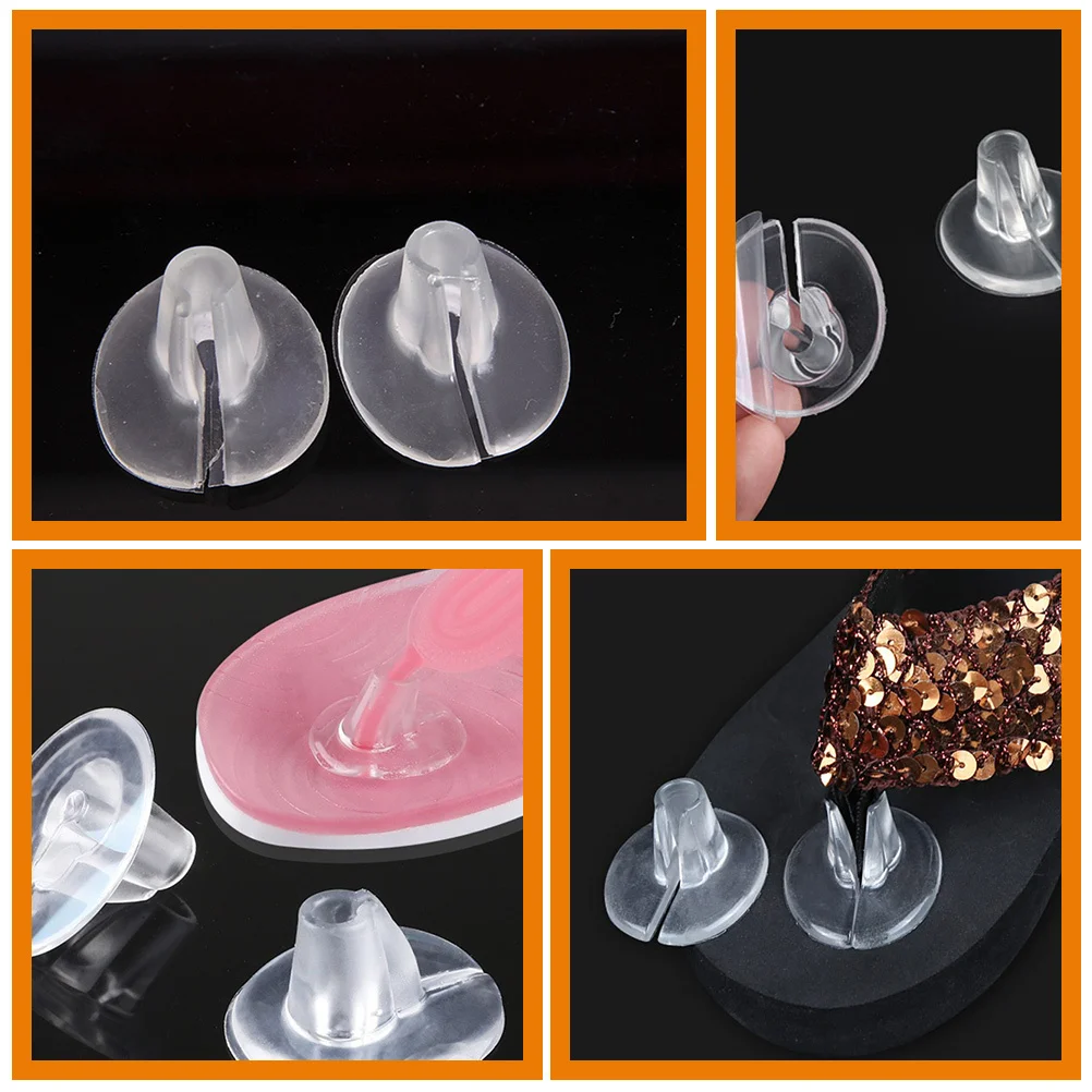 

12pcs For Flip-Flops Thong Protection Cushions Gel Toe Grip Protectors Comfortable Sandals Inserts Pads Forefoot