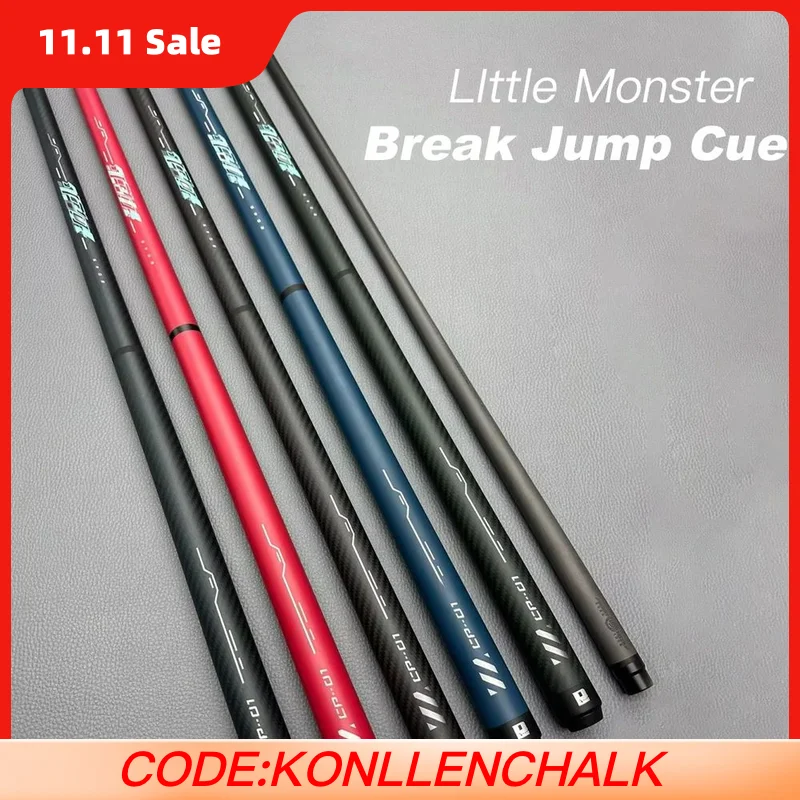 

Little Monster Jump Punch Billiard Pool Cue with Carbon Fiber Shaft 13mm Tip for Break jump Billiard Cue