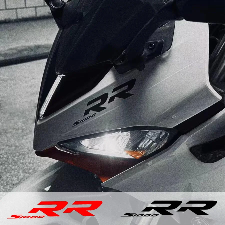 

RR Reflective Stickers Motorcycle Universal Accessories Treadmill Body Decal For S1000 S1000RR Label Film Application Waterproof