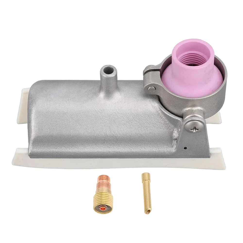 Ti Alloy Welding Shield 90 Degree Right Angle TIG Guard Cover With 1/8 For Mechanical Manual TIG GTAW MIG GMAW Protection Cover