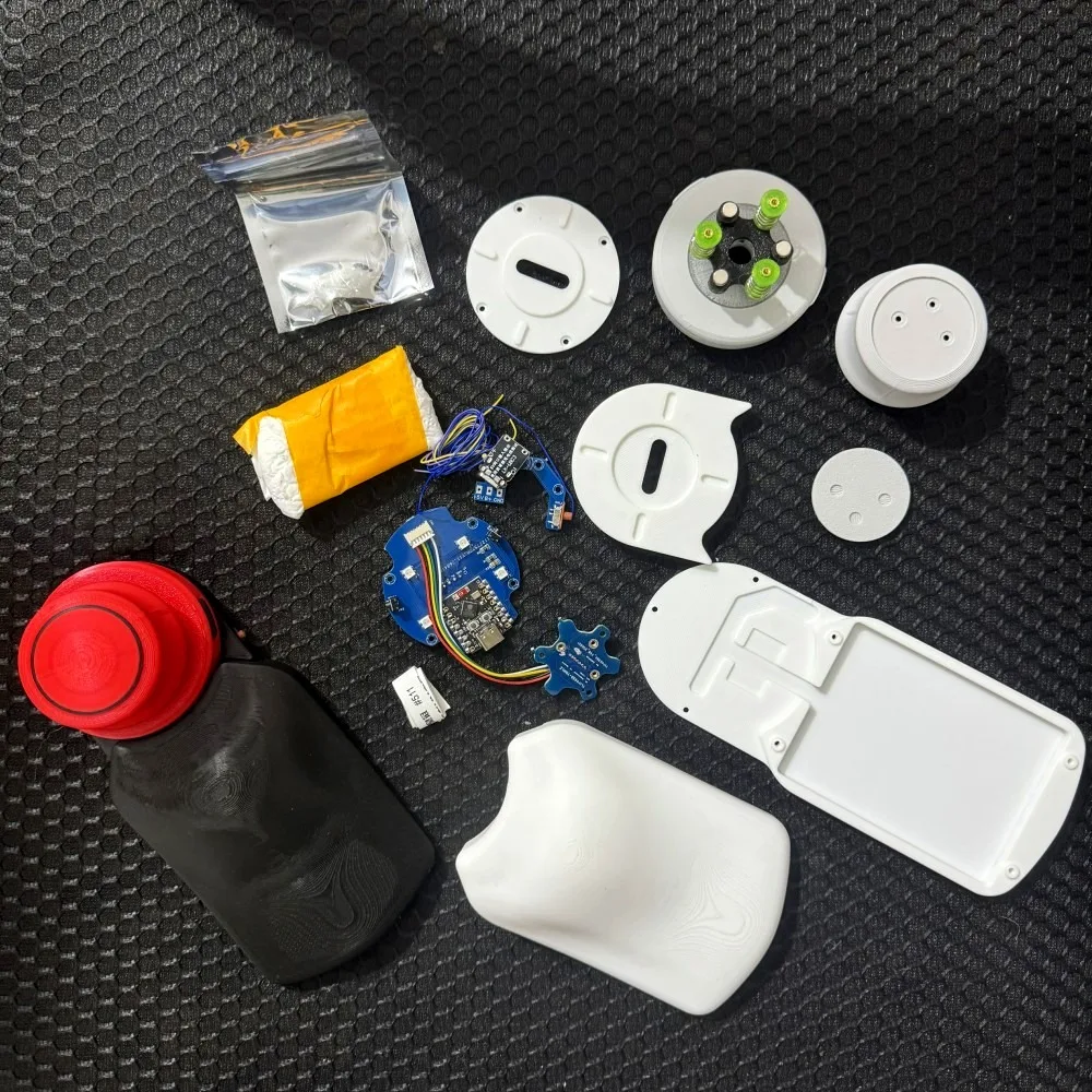 Spacekat 3D Space Mouse Component  Custom Bluetooth Wireless Mouse 3D Model CAD Design Connexion Game Laptop Keyboard Accessory