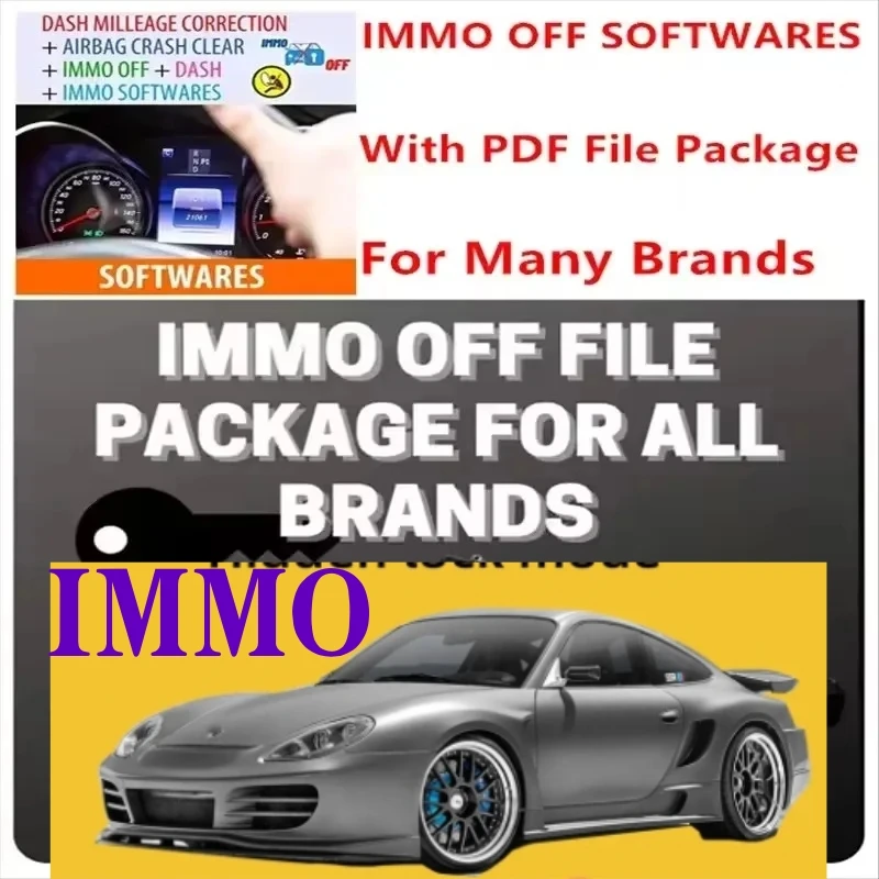 

IMMO OFF FILE PACKAGE Immo Airbag DASH MILLEAGE CORRECTION + AIRBAG CRASH CLEAR + IMMO OFF + DASH + IMMO SOFTWARES / TOTAL 32 ГБ