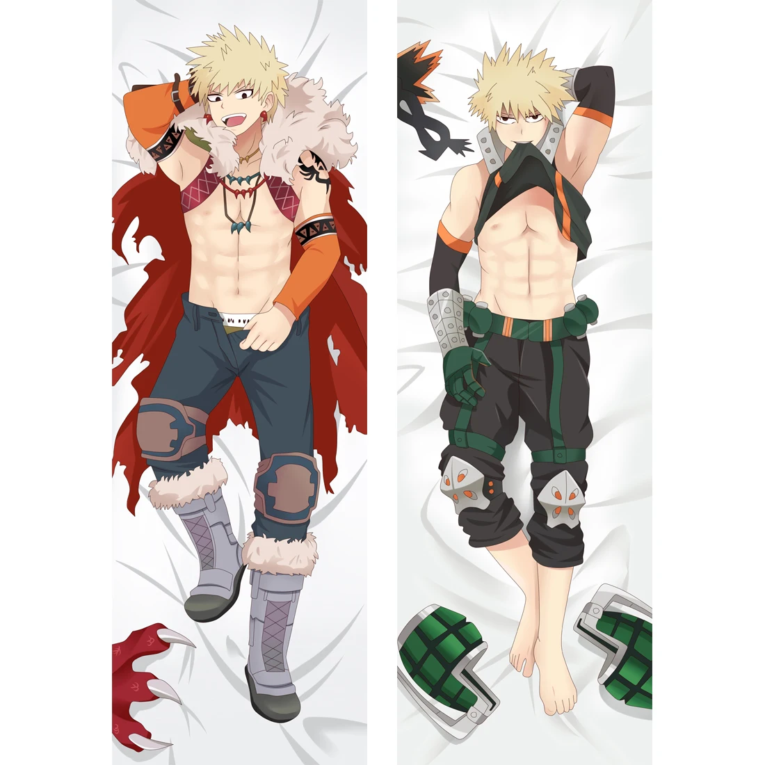 

Japanese Anime My Hero Academia Hugging Body Pillow Case Cover Todoroki Shoto Cosplay Midoriya Izuku Bakugou Katsuki Dakimakura