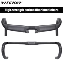 Vitchey Full Carbon Road Bike Internal Wiring Handlebar. Surface finish: matte diameter 31.8mm