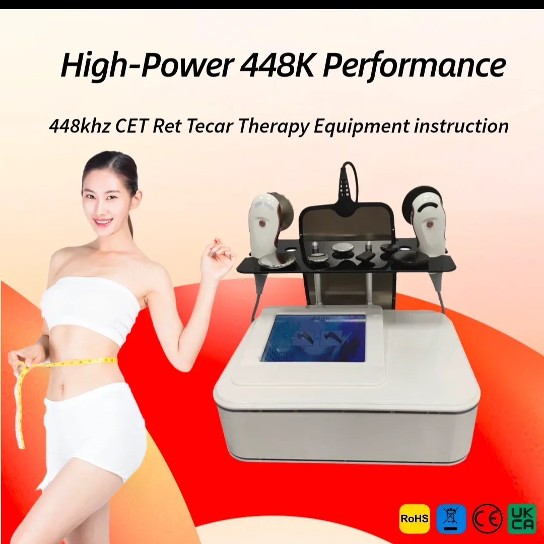 Portable 448KHz RF Skin Rejuvenation Device, Anti-aging Face Lifting Machine For Home Use Pain Relief Wrinkle Remover Contouring