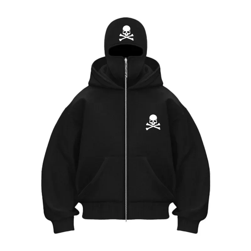 

Новая мужская толстовка с капюшоном на молнии, толстовки, одежда унисекс, мужская модная зимняя спортивная верхняя одежда, повседневная свободная флисовая теплая уличная одежда