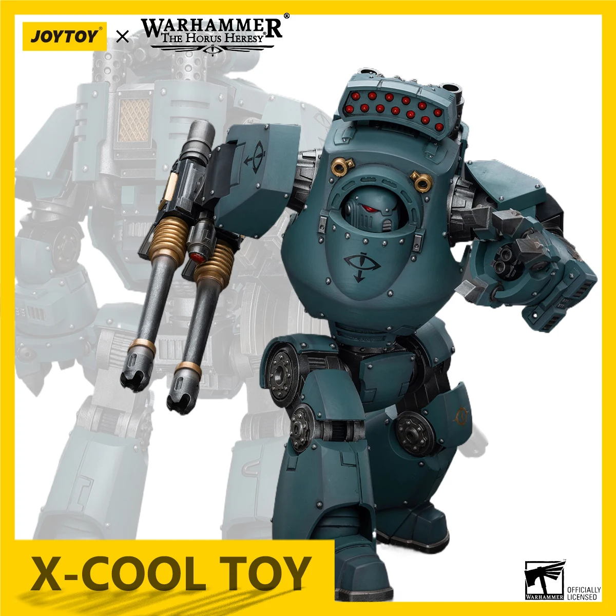 Joytoy-Warhammerアクションフィギュア,ホルス異端,重力オートクロルジョイントを備えた戦闘ドレッドノートフィギュア,可動式おもちゃモデル