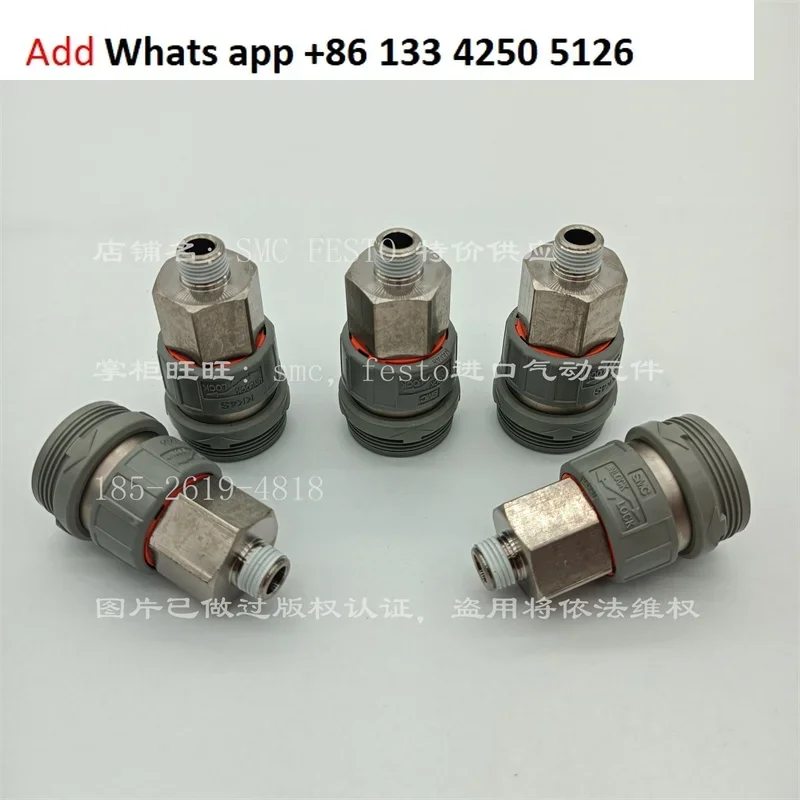 SMC с быстроразъемным разъемом одноходового клапана KK6S/KK4S/KK3S/KK2S-01 02 03 04 06MS