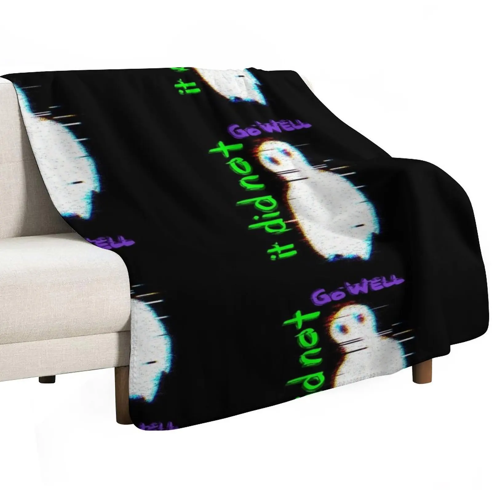It Did Not Go Well Throw Blanket Kid'S Sofas Bed Luxury Designer Decoratives Heavy Blankets