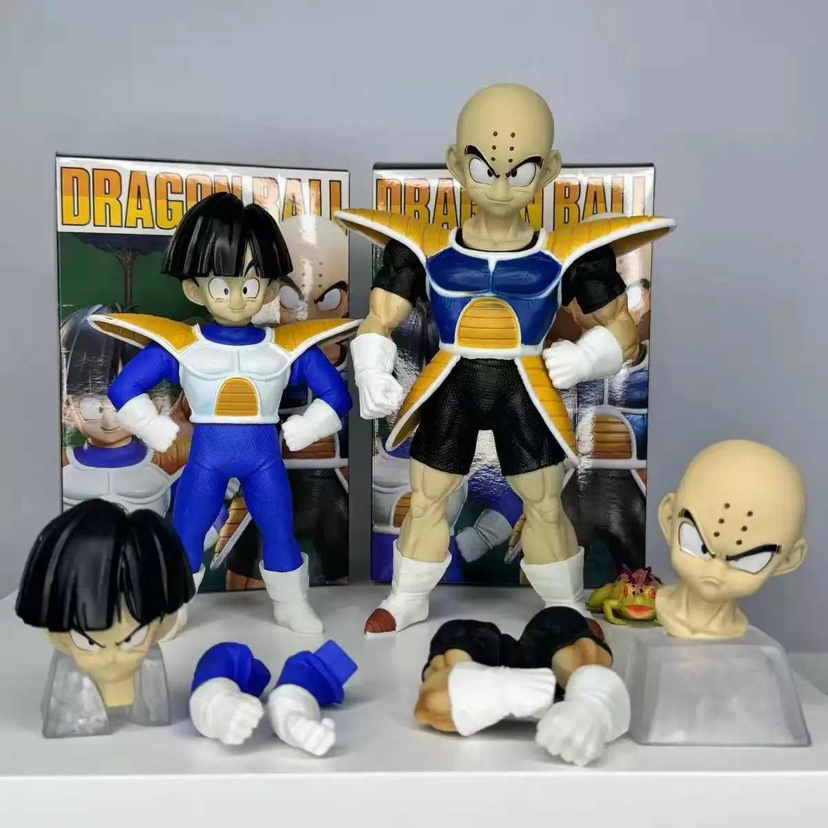 Anime Dragon Ball Z Figur Kuririn Gohan Saiyajin Schlacht Kleidung Kuririn Namek Figuarts Sammlung Action-figuren Modell Spielzeug Geschenk