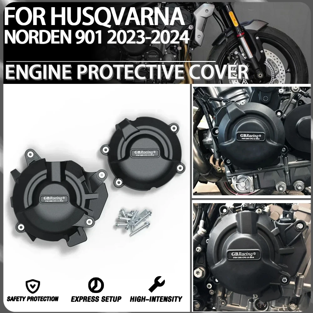

For HUSQVARNA Norden 901 2023-2024 Motorcycle Modification Accessories Engine Clutch Protective Cover