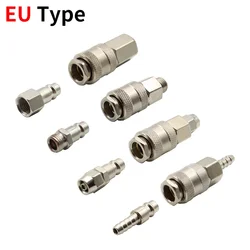 EU Pneumatic Fitting Rapidities Air Hose Connector Coupling Compressor Accessories Quick Release European Raccord Pneumatique