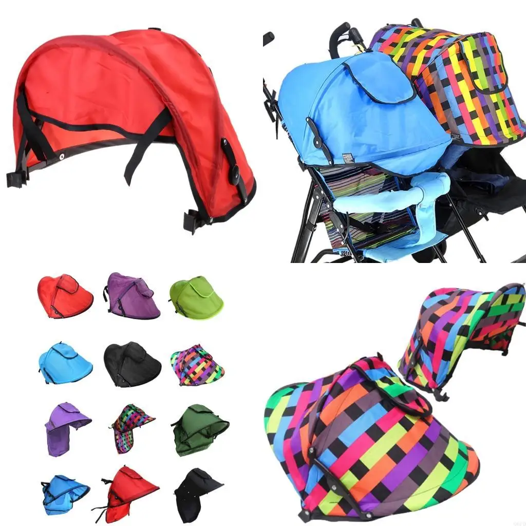 

Baby Sun Shade Stroller Cover UV-Shield Protections Oxford-cloth Baby Stroller Sunshield Lightweight Stroller Cover