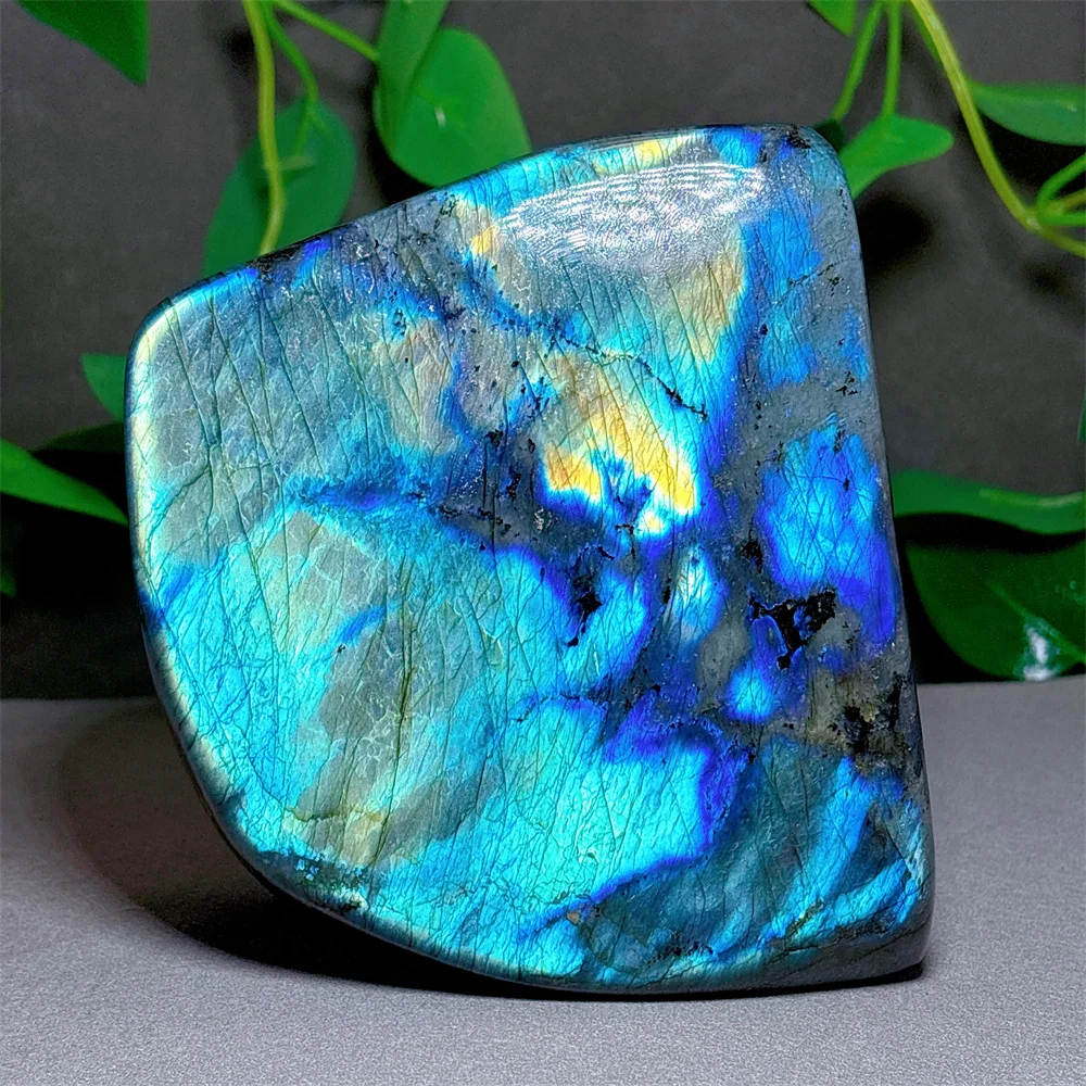 Labradorite Free Form Crystal Natural Stone Quartz Stone Minerals Home Garden Decoration Reiki Craft Gifts Luck Energy Healing