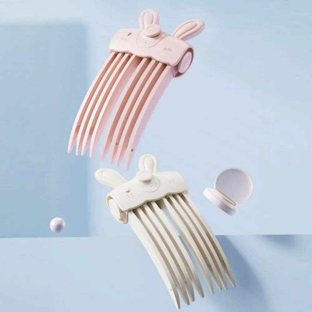 DIY Tools Electric Heating Hair Roots Fixed Shape Clip Heat Resistant Non-Slip Volume Bangs Clip Portable Durable