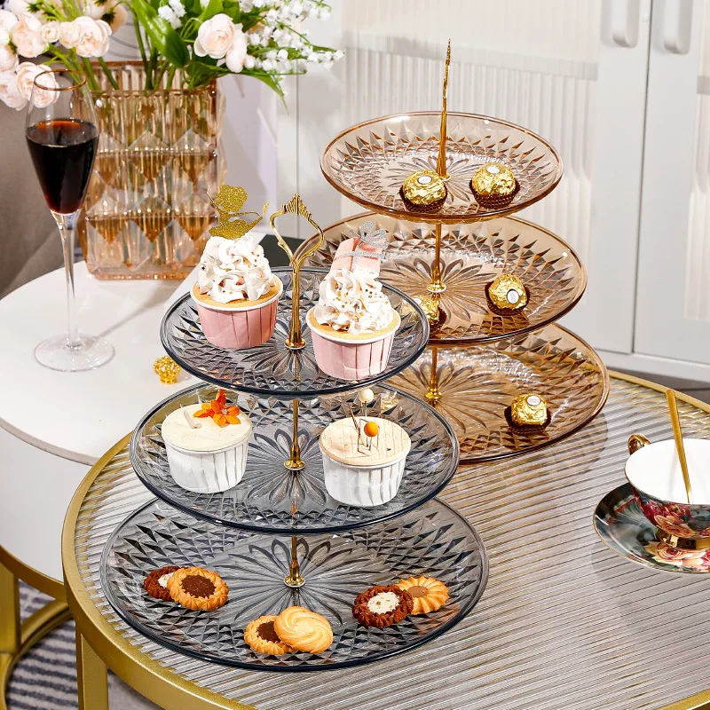 

Легкий - роскошный поднос с фруктами, декоративный предмет для домашнего использования в гостиной - журнальный столик для комнаты