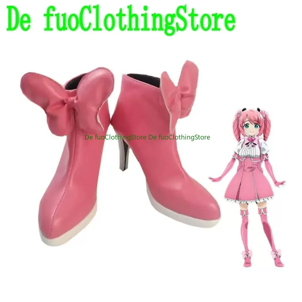 Hanabishi Haruka Minakami Sayo Tenkawa Kaoruko I admire magical girls Gushing over Magical Girls Cosplay Shoes Boots  Defuo