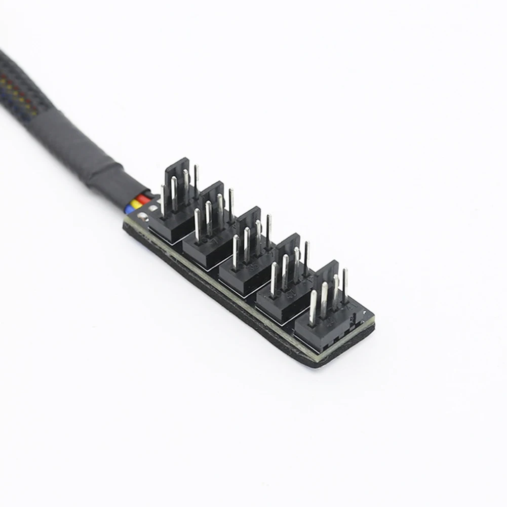 Computer PC Gehäuse Kühler Chassis Lüfter CPU HUB Splitter PC Gehäuse Chassis Kühler Stromkabel Adapter