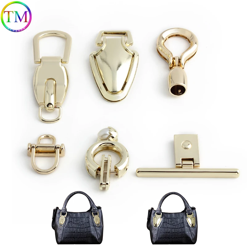 Durable Metal Webbing Tail Clip Buckle For Bags Purse Strap Handle Connector Handbag Connector Buckle Clasp Hardware Accessories