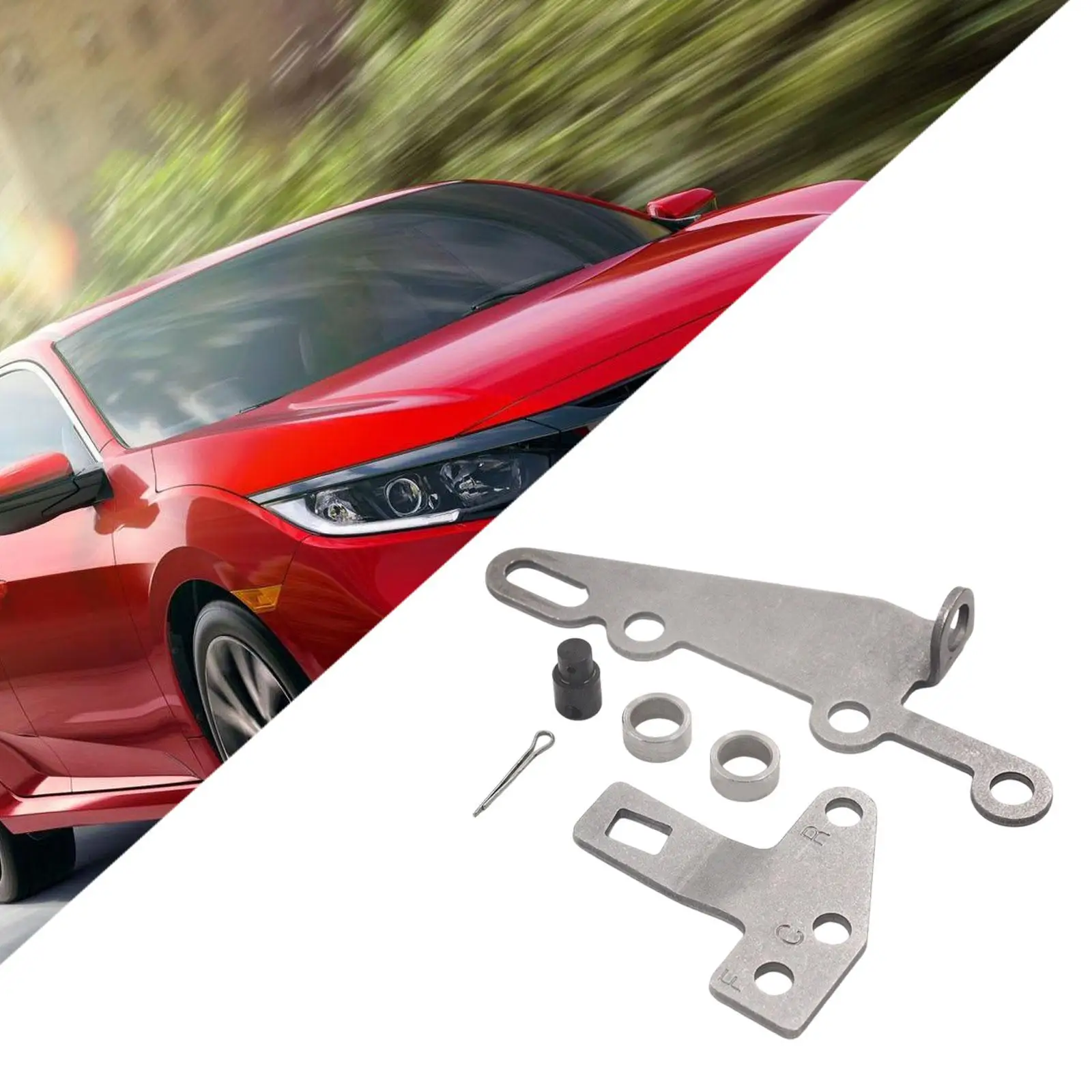 

Bracket and Lever Kit,35498 Accessories,Transmissions Part for GM TH350 Easy Installation Sturdy Stable Performance