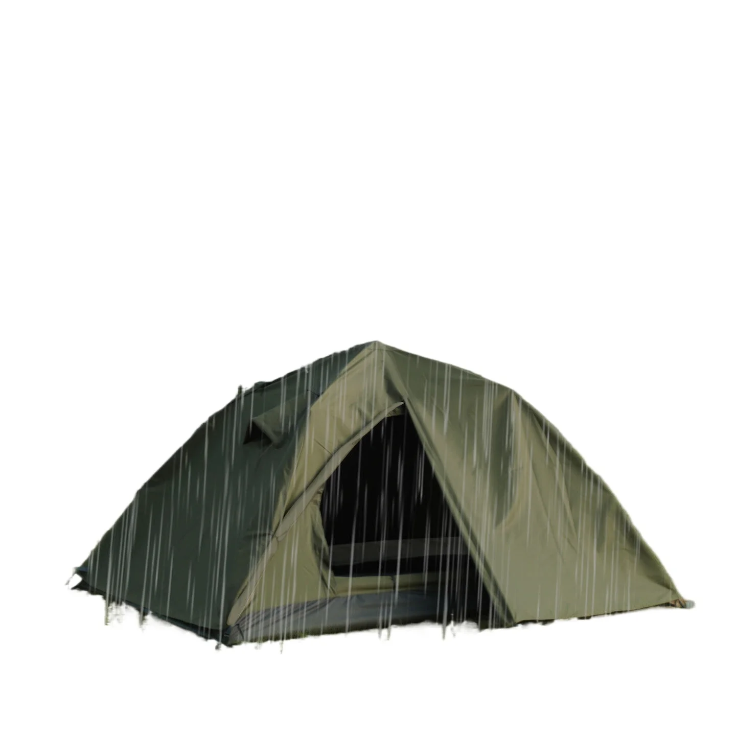 Lightweight quick-opening tent, double-layer, rainstorm-resistant and waterproof