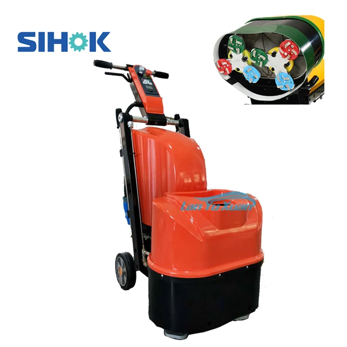 Factory Direct Supply 540mm Floor Polishing Machine Epoxy Terrazzo Concrete  Grinder with Vacuum