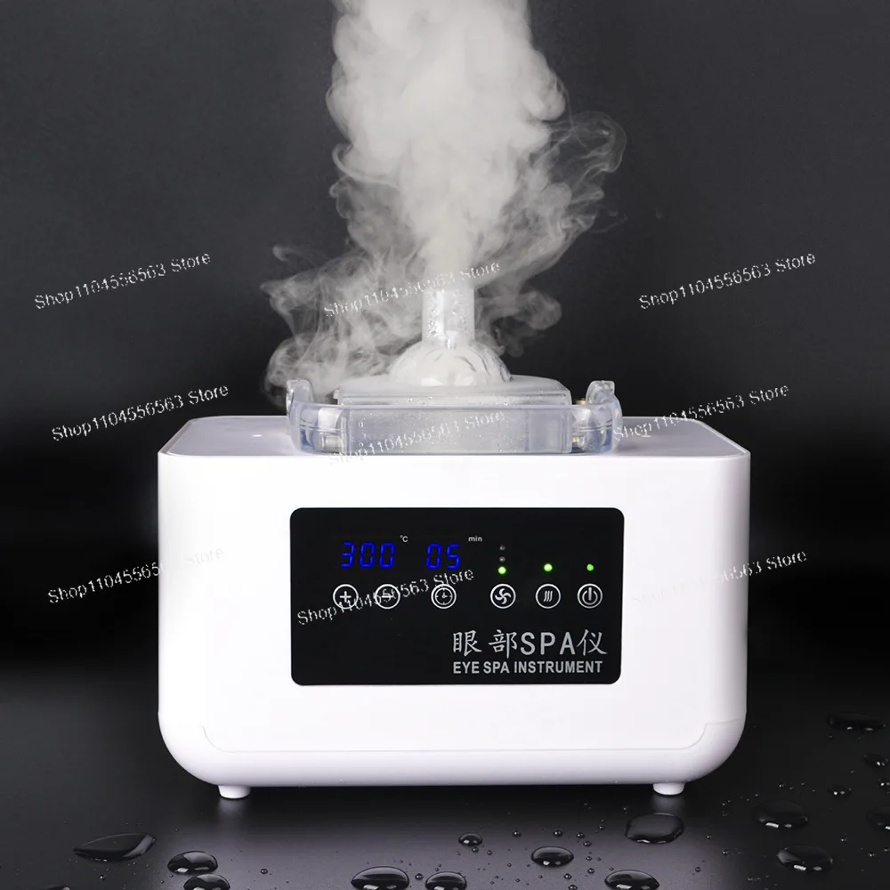 핫 콜드 스프레이 눈 마사지 스파 악기 훈증 분무 가열 압축 눈 건조 피로 완화 눈 보호