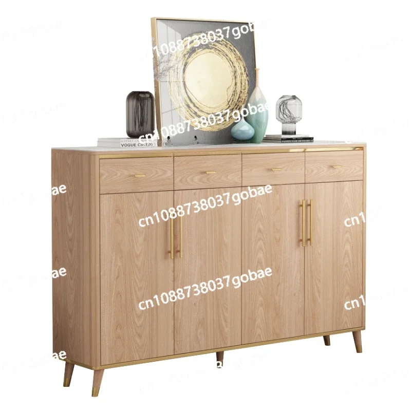 YY Home Doorway Large Capacity Lobby Entrance Cabinet Light Luxury Entrance Living Room Locker