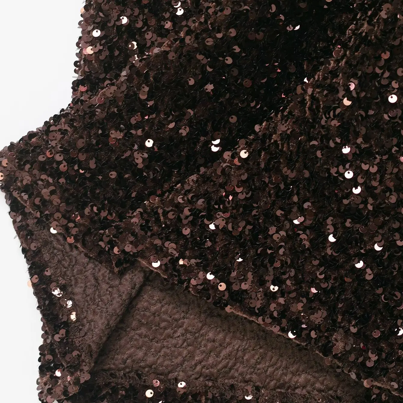 Prosta, uniwersalna, długa spódnica z koralikami, styl uliczny, wysoki stan, włókno poliestrowe.