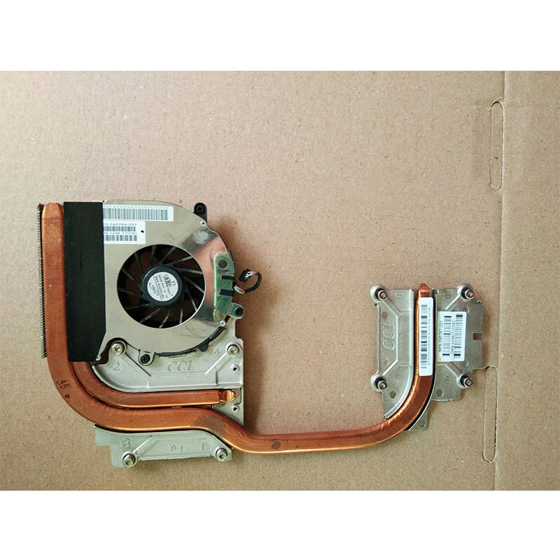 

W 595767-001 595769-001 Вентилятор с радиатором для HP 8540W 8540P