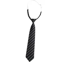 Korean Style Elegant Ties for Men Gifts Top Clothes Accessories Wedding Black Gray Striped JK Ladies Collar Slim Neck Bow Tie 6