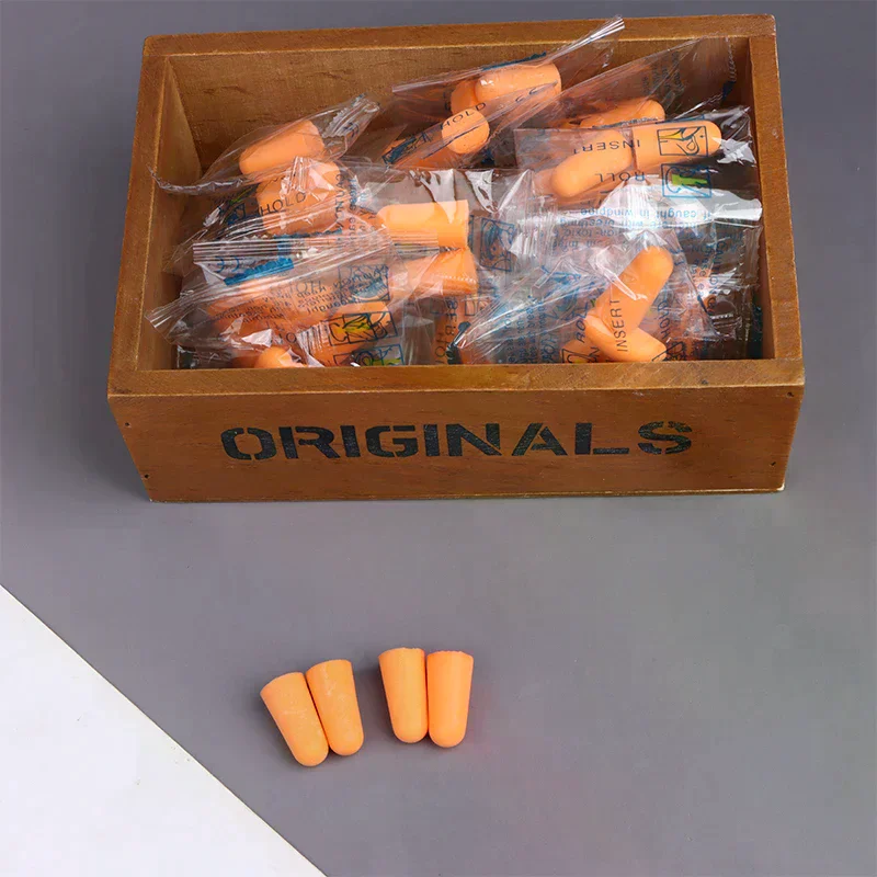 10/20/30Pairs إلغاء الضوضاء الأذن المقابس قابلة لإعادة الاستخدام الحد من الضوضاء حماية عزل الصوت الأذن المقابس للعمل دراسة النوم #2