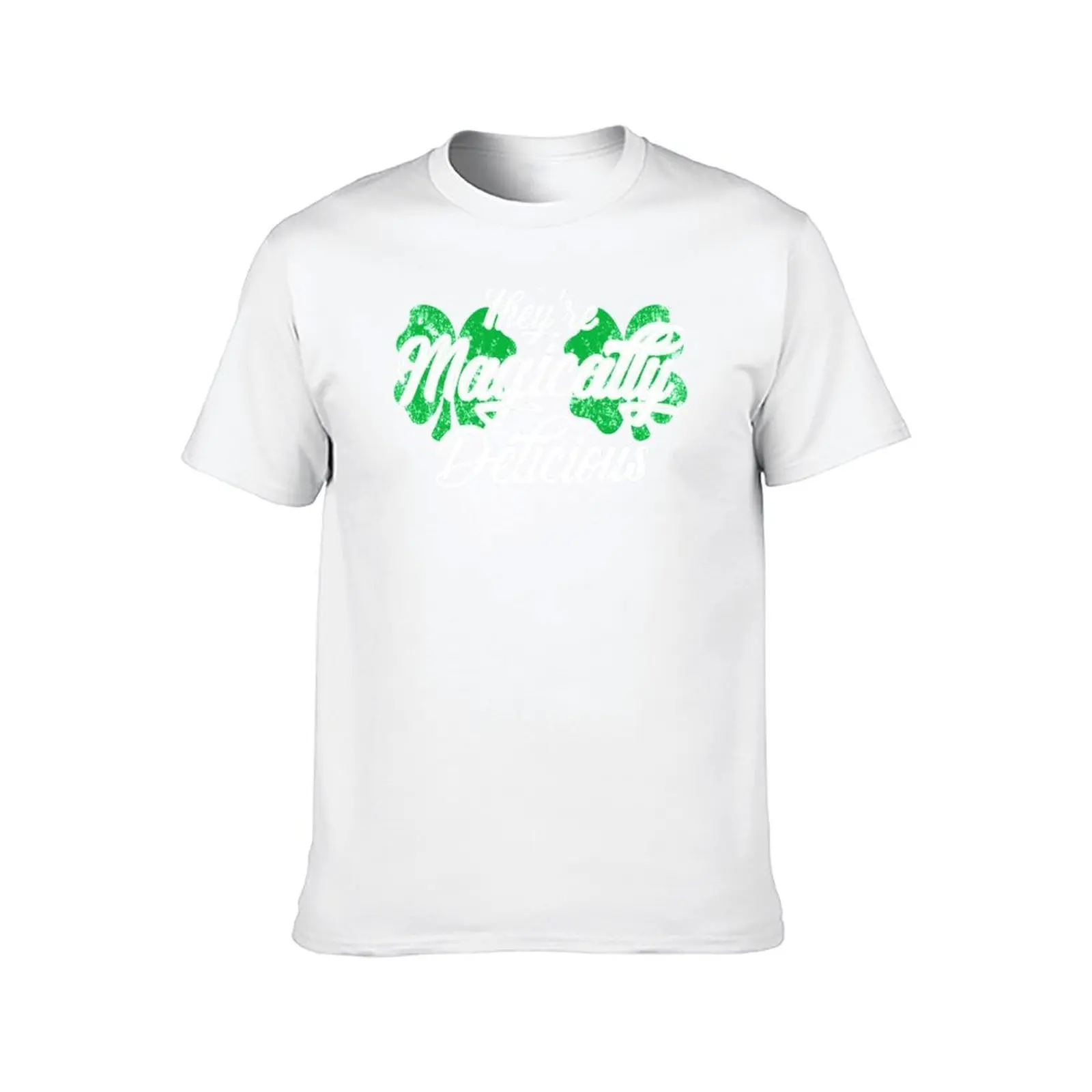 Magisch Heerlijke Shamrock Borsten T-shirt t-shirts voor mannen katoenen t-shirts voor mannen katoen zacht T-shirt