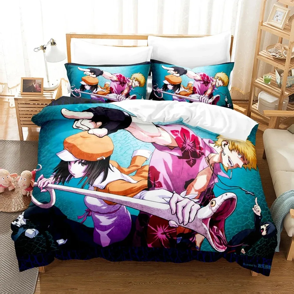 

Anime Monogatari Series Story Shinobu Oshino Bedding Set Boys Girls Twin Queen Size Duvet Cover Pillowcase Bed Kids Adult