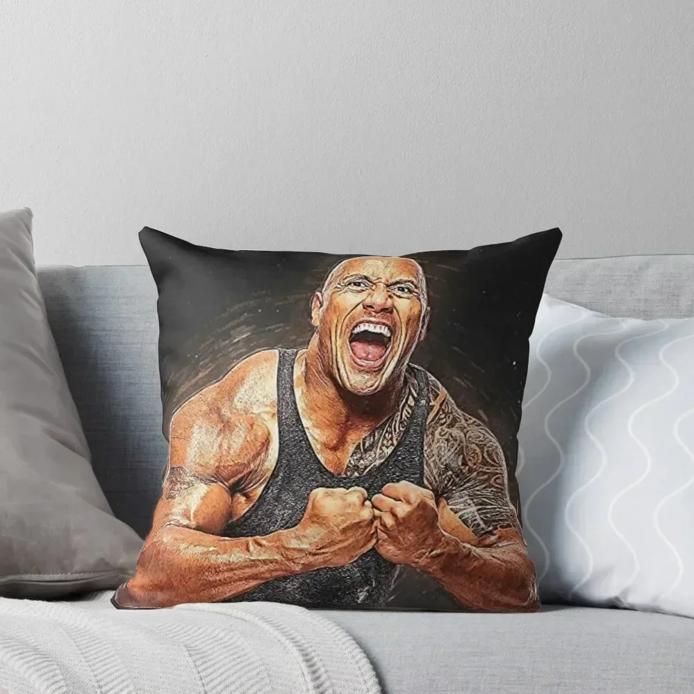 dwayne johnson Throw Pillow Decorative Cushions For Luxury Sofa Couch Cushions pillow