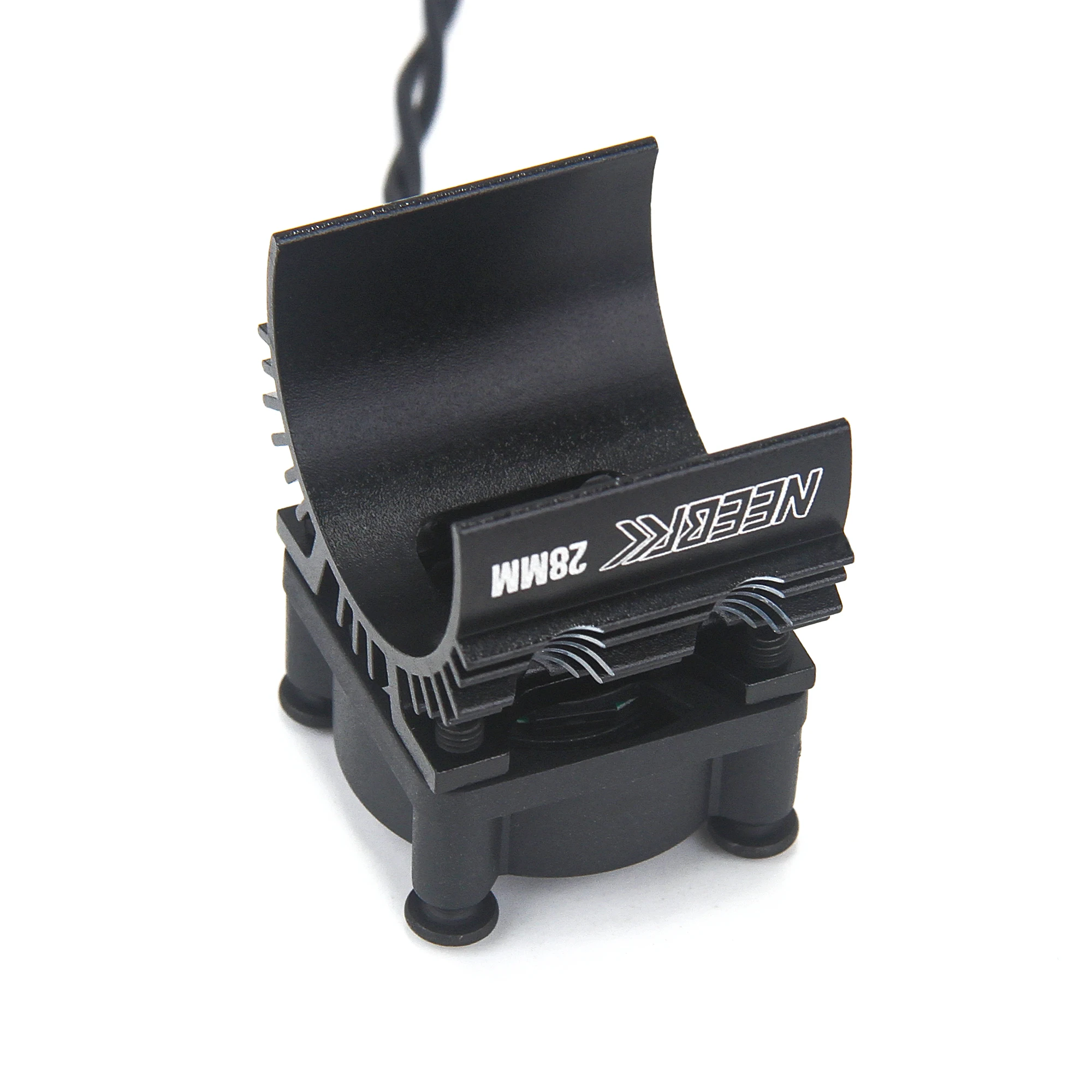 NEEBRC 28MM Metall-Kühlkörper 25mm Motor-Kühlventilator 5-12V für 1/12 1/14 1/16 RC Auto 370 380 390 2838 2840 2847 Bürstenloser Motor – Detail 14