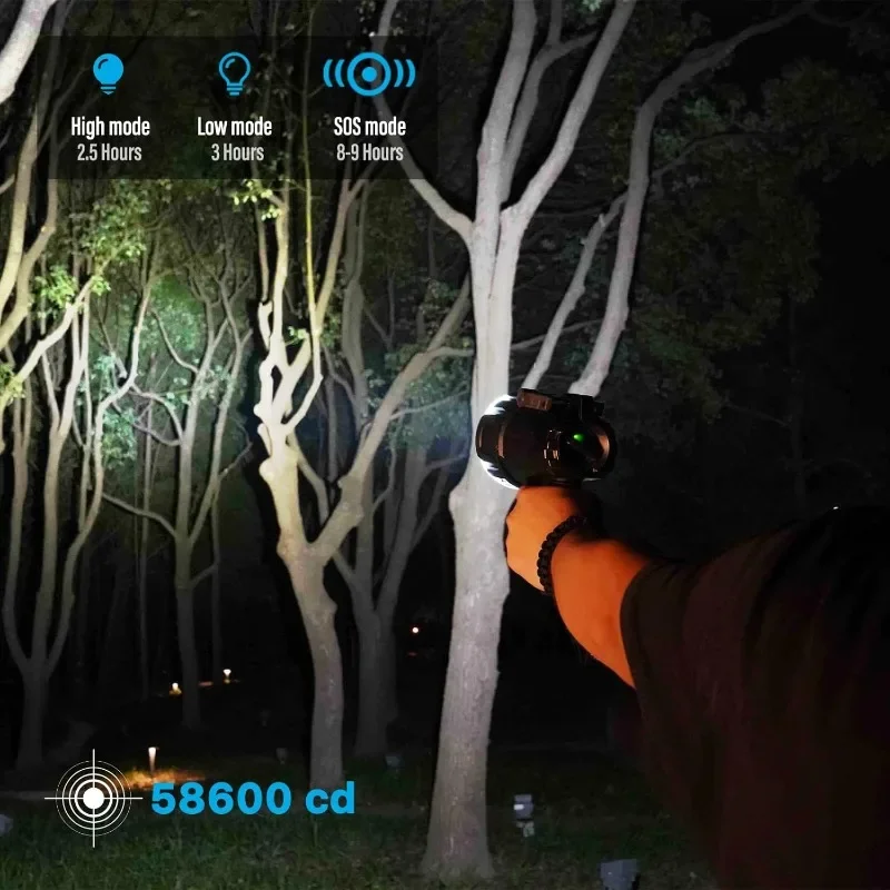 

Прожектор 10000 люмен водонепроницаемый перезаряжаемый морской прожектор светодиодный прожектор для охоты