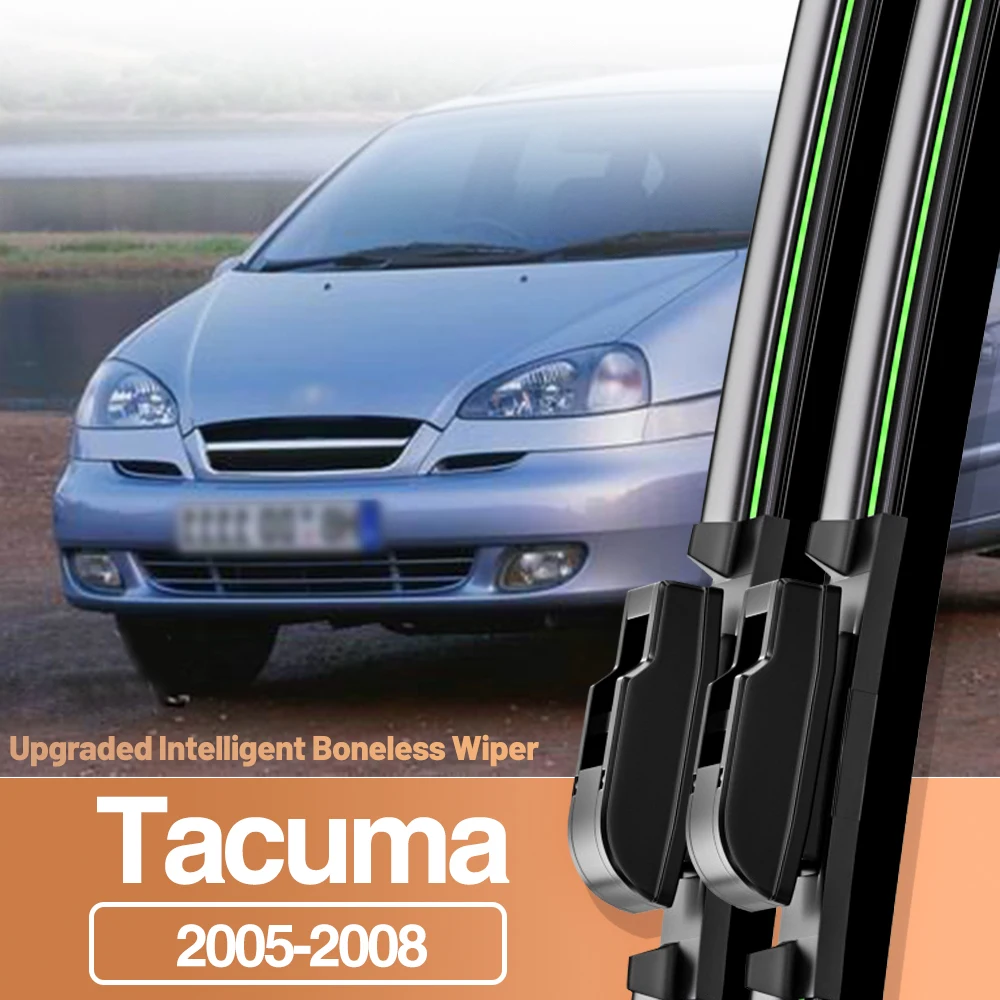 2pcs For Chevrolet Tacuma 2005-2008 Front Windshield Wiper Blades Windscreen Window Accessories 2006 2007